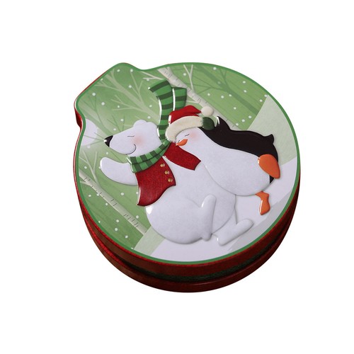 Round bump candy box - round, tinplate