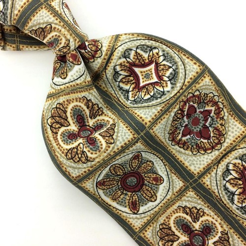 Stefano conti tie olive - conti, beige
