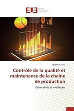 			Controle de la qualite et