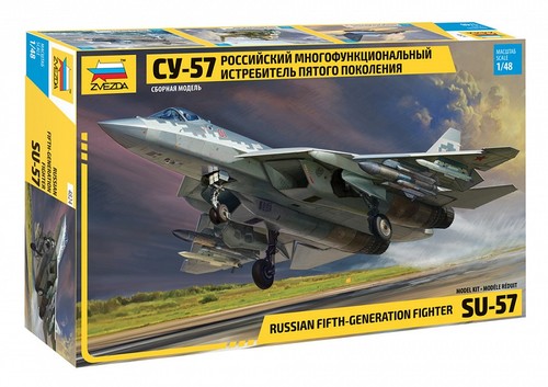 Zvezda 4824 sukhoi su 57 - 1/48, su-57