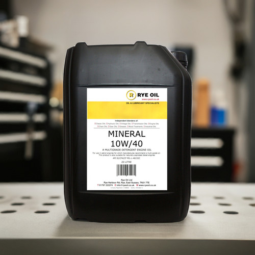 Running oil 10w 20 - in, 10w/40