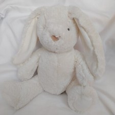 Marks and Spencer M&S Ivory Cream White Bunny Rabbit Baby Soft Plush Toy 