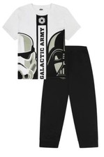 Mens STAR WARS Pyjamas Pjs PJ Size S M L XL Nightwear Pajama Gift GALACTIC ARMY