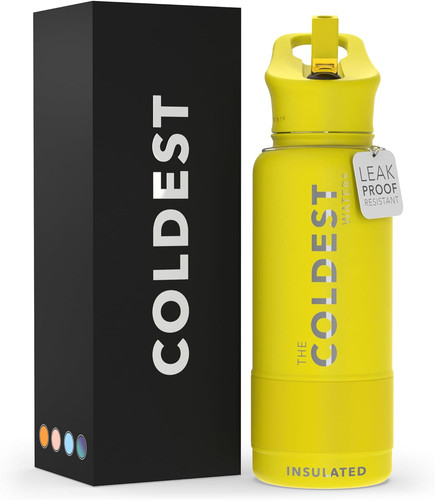 Coldest sports water bottle - water,