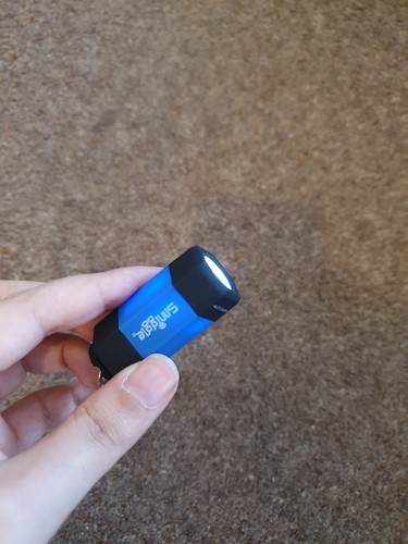 Smiggle blue torch flashlight - blue,