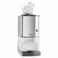 Ice Crusher Machine Counter top 15kg/h 3.5 Liter Stainless Steel Bucket Silver