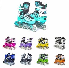 Inline Skates,Roller Skates Kids,Roller Inline for Girls and Boys,4 Sizes Adults