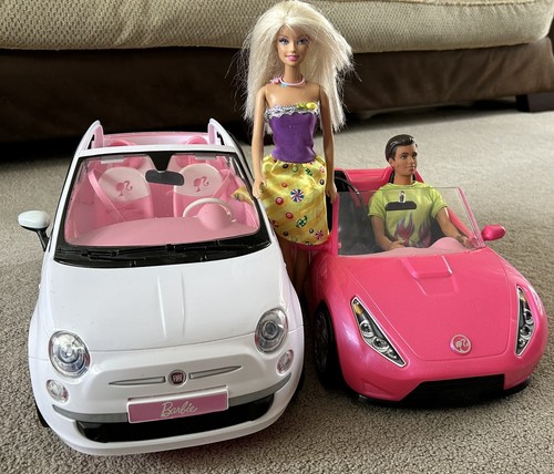Mattel barbie doll fiat 500 - mattel,