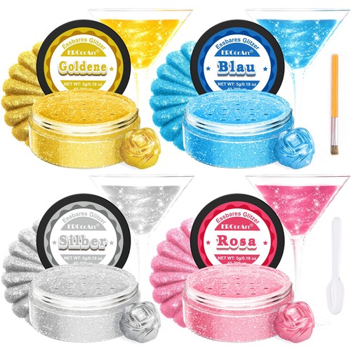 Edible glitter for drinks - drinks,