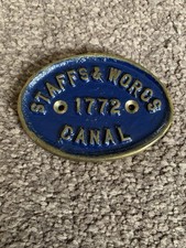 Staffs And Worcs Canal  Brass