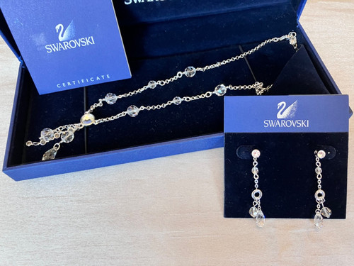 Swarovski vintage necklace and - vintage,