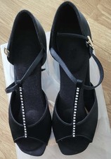 Supadance Women’s Black Latin Dance Shoe Size 5