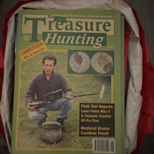Treasure hunting magazine - hunting,