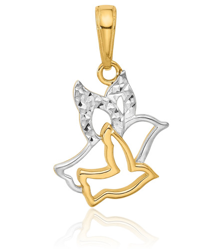 14k solid two - 14k, gold