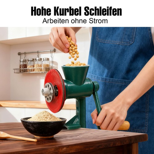 Manual grain grinder - grain, machine