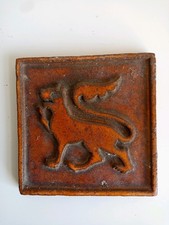 ANTIQUE ENCAUSTIC FLOOR TILE
