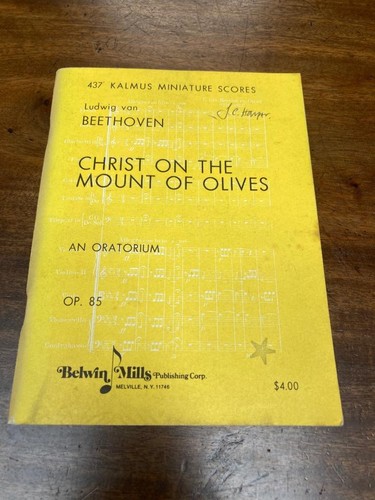 Beethoven christ the mount - christ, on