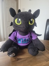 Build A Bear Toothless Plush Toy From How to Train Your Dragon Bab