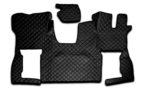 Eco leather layers black - leather, rhd