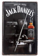 Jack Daniels metal tin sign
