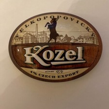 Kozel Czech Export Oval