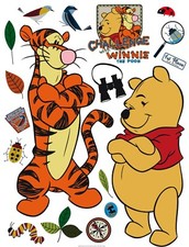 Disney Winnie the Pooh Wall Stickers 65x85cm Kids Bedroom Unisex XL Decals Set