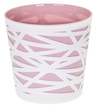 Plastic Plant Pots Flower Planter Cover Holder Modern Indoor Round Small Sophie