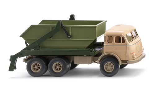 Skip loader beige - (henschel),