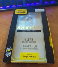 Otter Box Symmetry Series Google Pixel 3 XL Tough Shock Proof Case Cover Clear