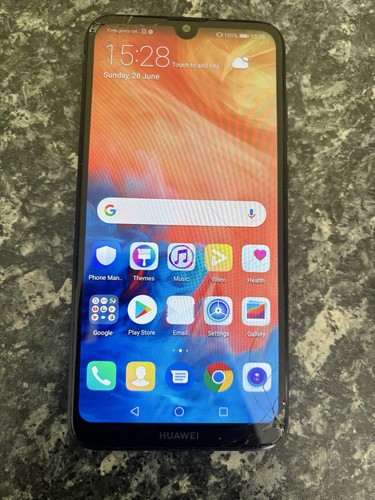 Huawei 2019 cracked screen - 2019,
