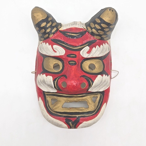 Vintage japanese hariko oni - vintage,