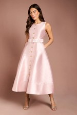 Coast Blush Midi Dress Womens