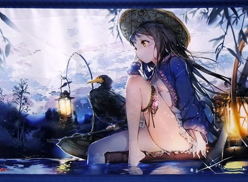 Ukai tapestry poster - b2,