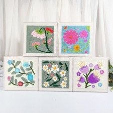 Hoop Punch Needle Kits for