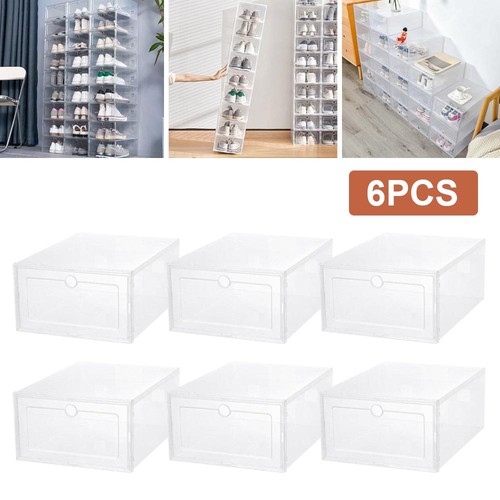Shoe box storage case hard - box,