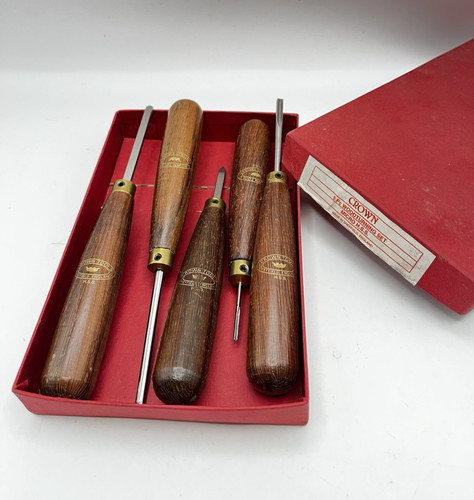 Crown micro woodturning set - micro, of