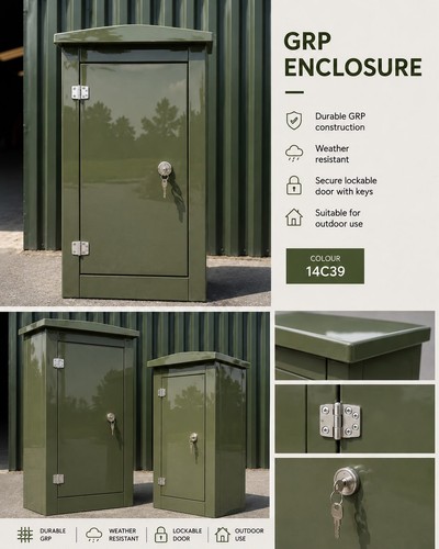Grp electric enclosure kiosk - enclosure,