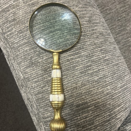 Fine magnifying glass mother - magnifying, glass,