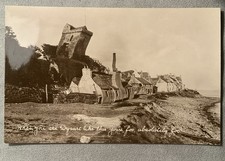 Rare vintage postcard of DYSART near Kirkcaldy Fife Scotland drunken distortion 