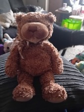 Gund brown teddy bear - gund, plush