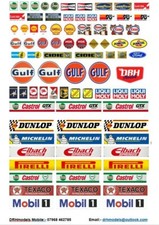 Garage Scene Sign Set B 1/43