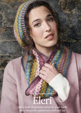 ELERI Cowl & Hat Set - Knitting Pattern-  MARY HENDERSON / CAMBRIAN WOOL 4ply