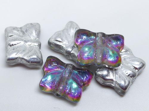 15mm czech pressed glass - 15mm,