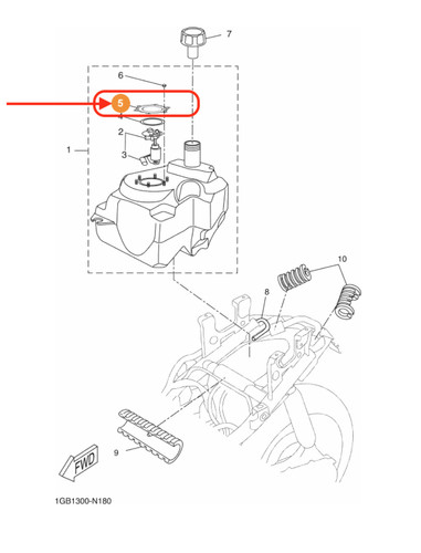 Original flange petrol - original,