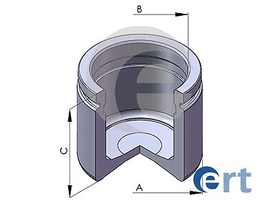 Ert 150571 piston - 150571-c, brake