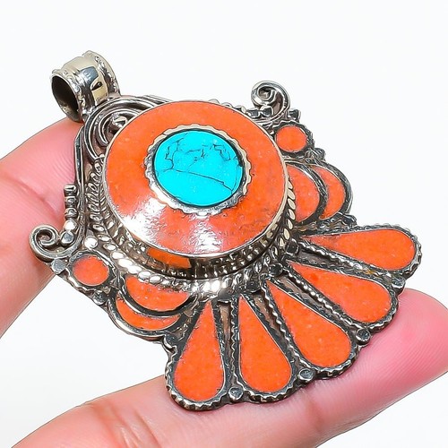 Turquoise red coral - turquoise,