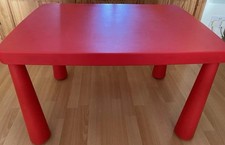 IKEA Mammut Children Red Table