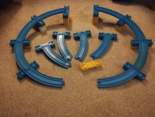thomas tomy trackmaster risers raised curves with support pieces