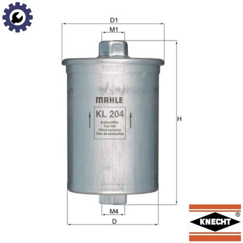 Fuel filter 204 for - filter, vw