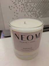 185g Neom Wellbeing London Happiness Scented Candle - Neroli Mimosa lemon